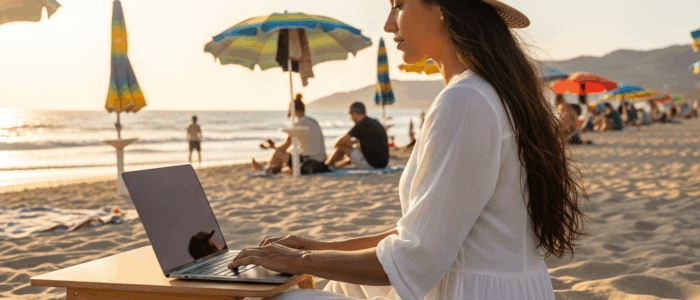 TRABAJA DESDE CUALQUIER PARTE DEL MUNDO